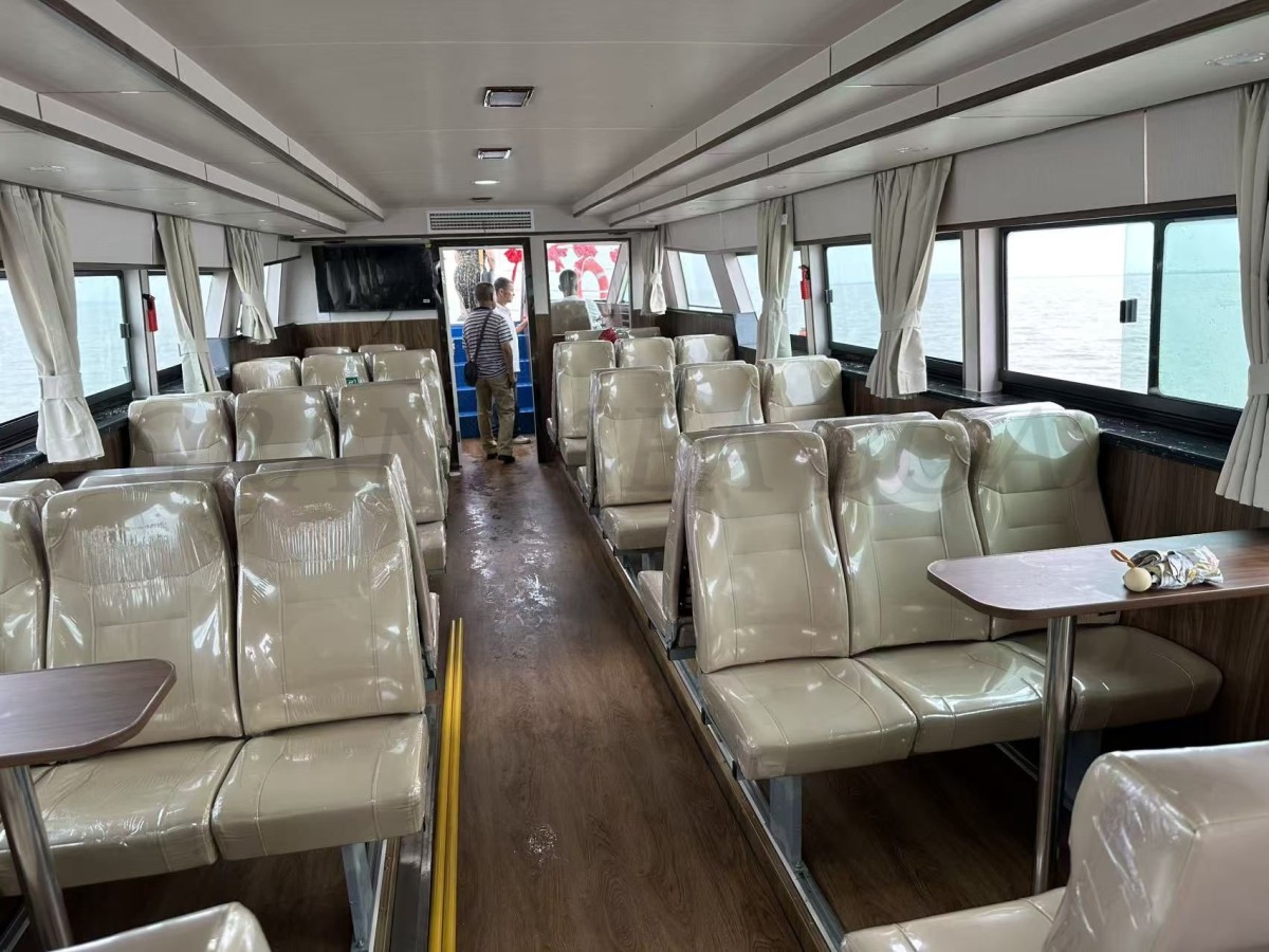 18.8m passenger Bateau en aluminium Grandsea 18.8m/65ft pour 50 passagers, bateau de lac