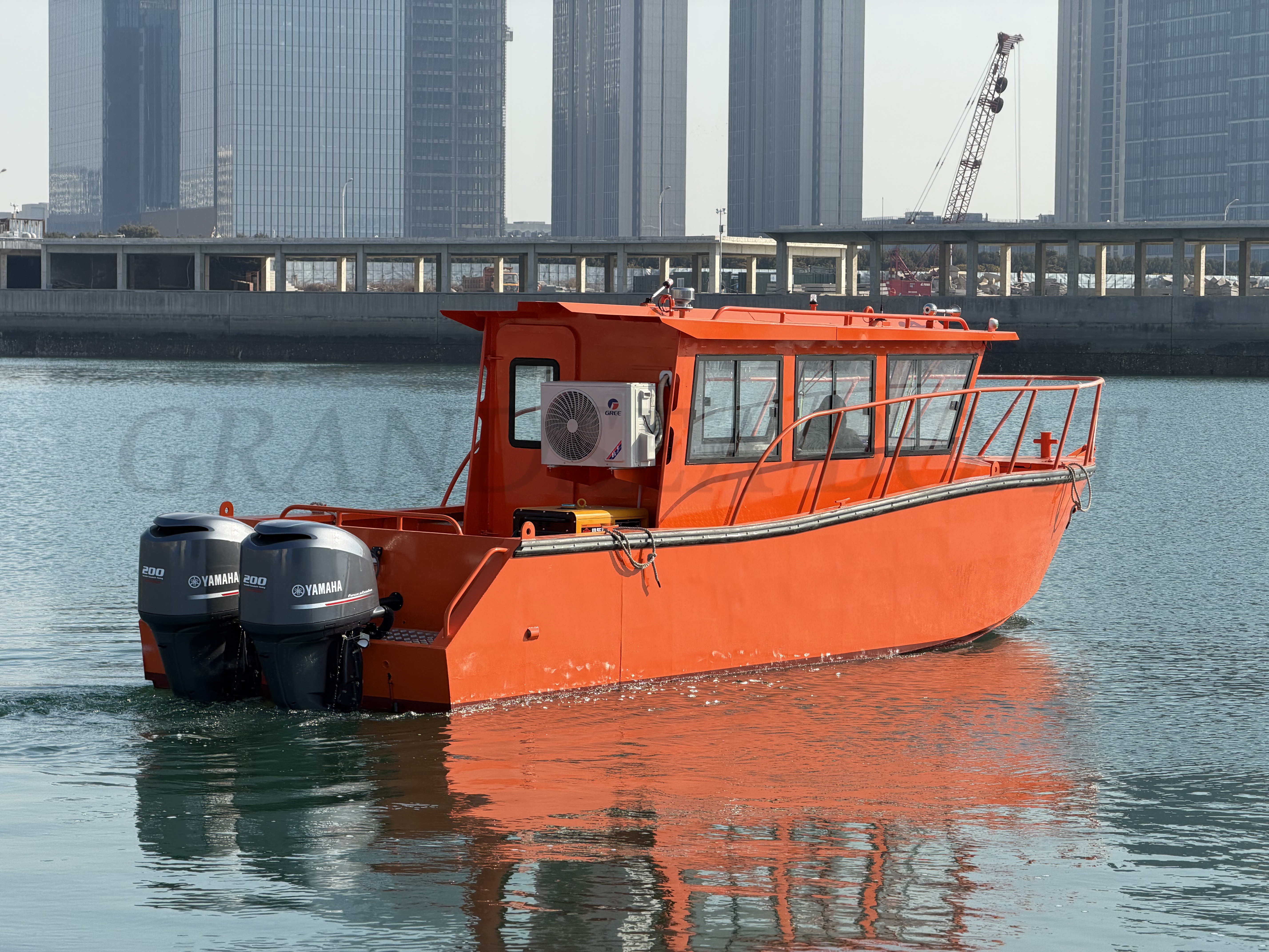 Vedette de police militaire à grande vitesse Grandsea 9.6m à vendre