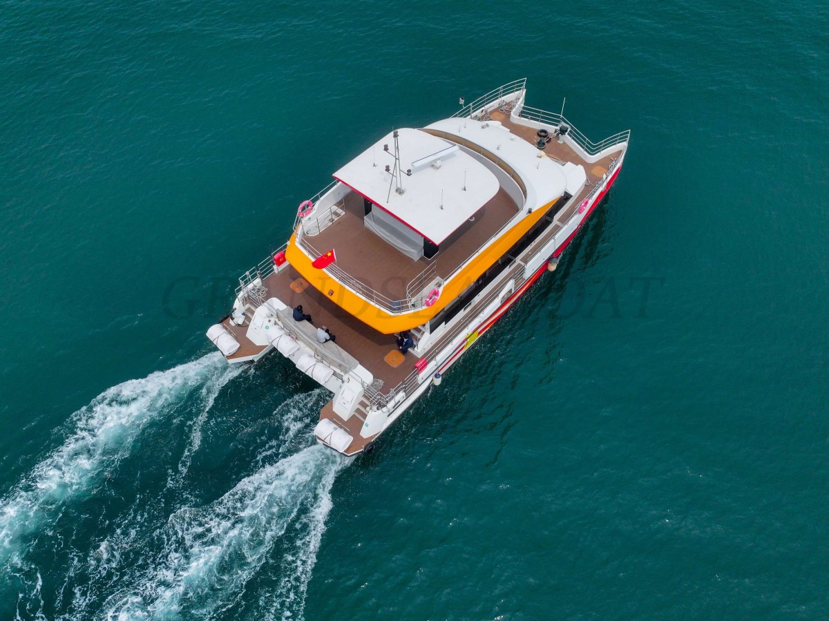 DJI_20260427112600_0045_D_DFPK Bateau de tourisme en aluminium Grandsea 21m 120 places Bateau de passagers Ferry touristique à vendre