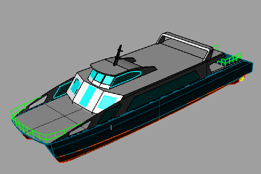 27m 140 personnes catamaran passagers en aluminium Ferry Boats à vendre