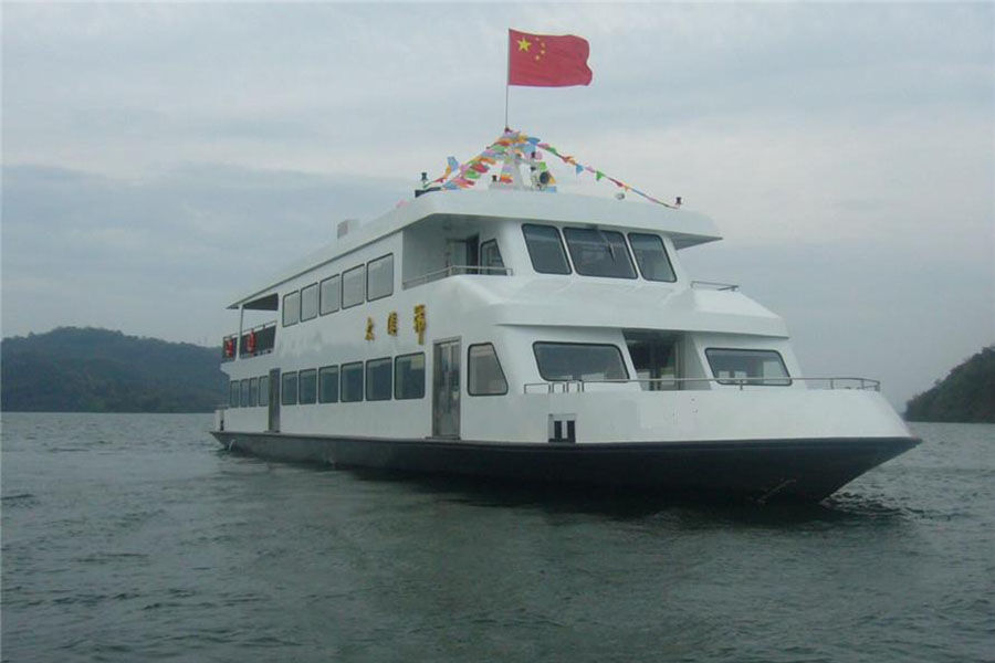 38m 200-400 Personnes Ferry Bateaux à passagers en acier à vendre