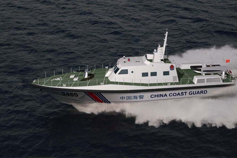 34.6m Offshore High-Speed Fiberglass Patrol Craft Boat à vendre