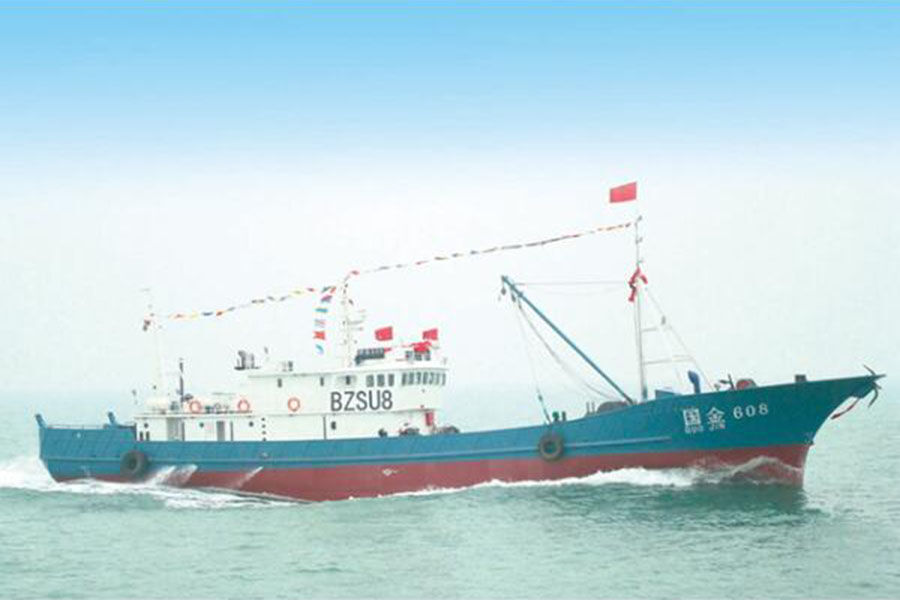 150ft/45m Steel Ocean Stern Trawler Navire de pêche avec congélateur à vendre