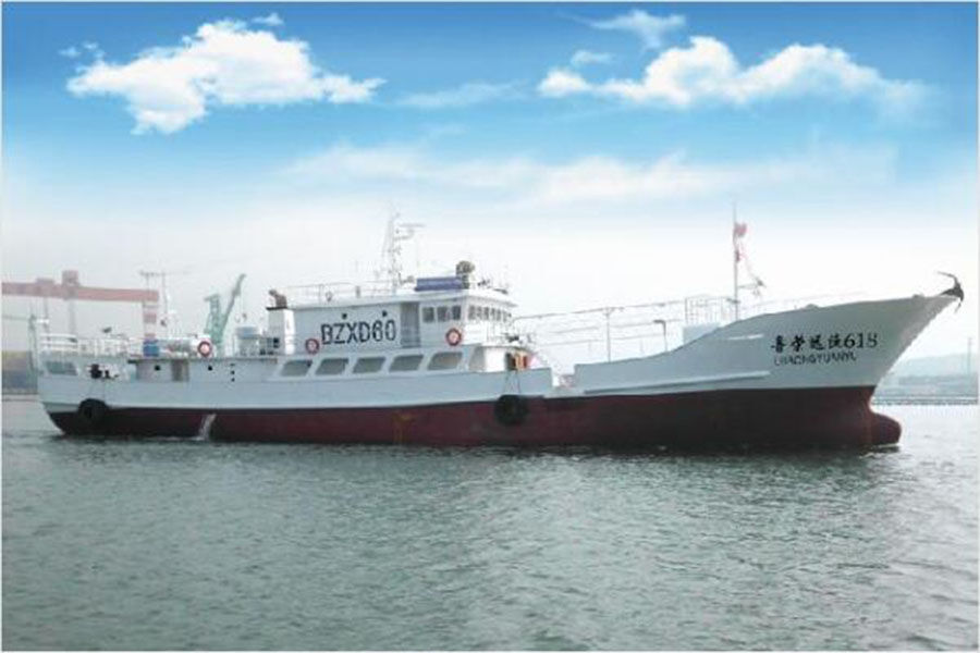 Bateau de pêche commerciale de thon d'océan en acier de 150ft/45m à vendre