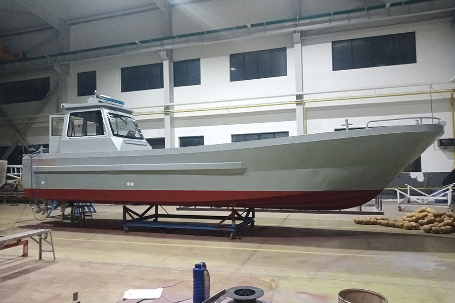 Péniche de travail en aluminium Grandsea 11m Sea Farming à vendre