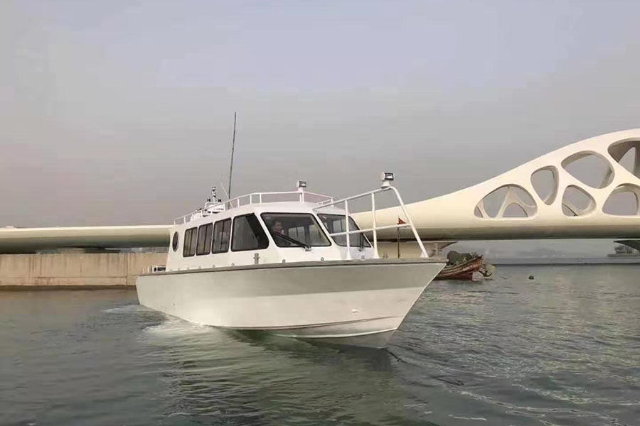 Bateau d'équipage de passagers de travail en aluminium de 40 pieds à vendre