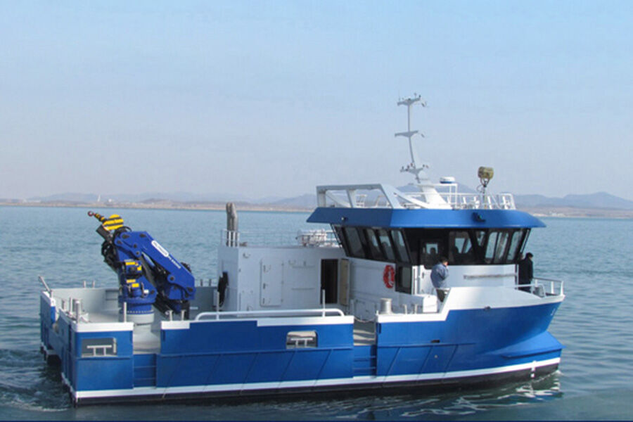 15m Aluminum Catamaran Work And Utility Boat for Sale