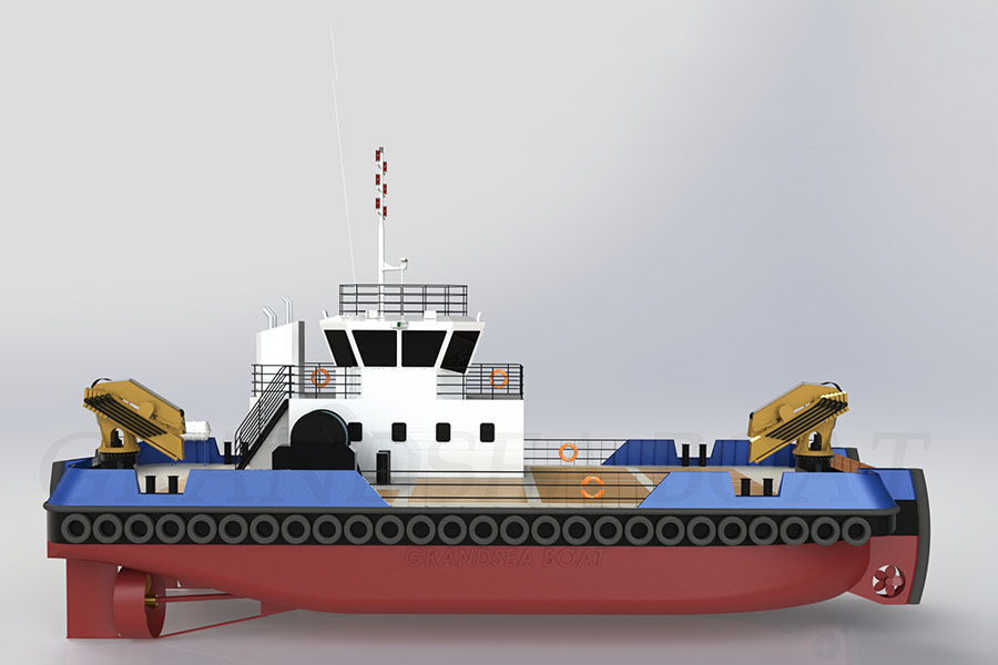 24M Tomcat Towing And Pushing Work And Utility Boat for Sale