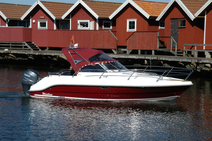 23ft Fiberglass speed Cabin Cruiser Bateaux à vendre