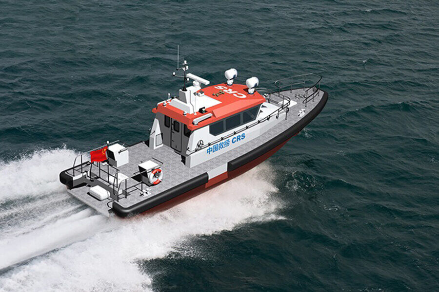 Grandsea Boat 16m 53ft Fast Rescue Salvage Work Boat à vendre