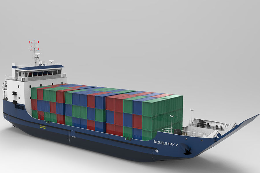 LCT 65m Cargo RORO Landing Craft et transporteur de carburant