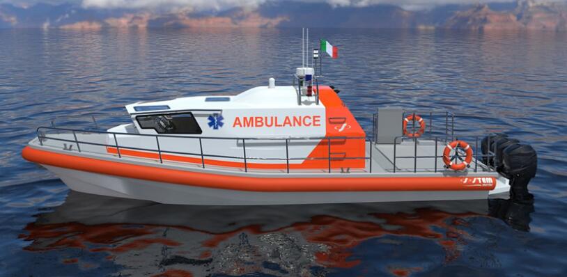Grandsea Aluminium 40ft/12.15m Coast Guard Rescue Bateau de sauvetage à redressement automatique à vendre