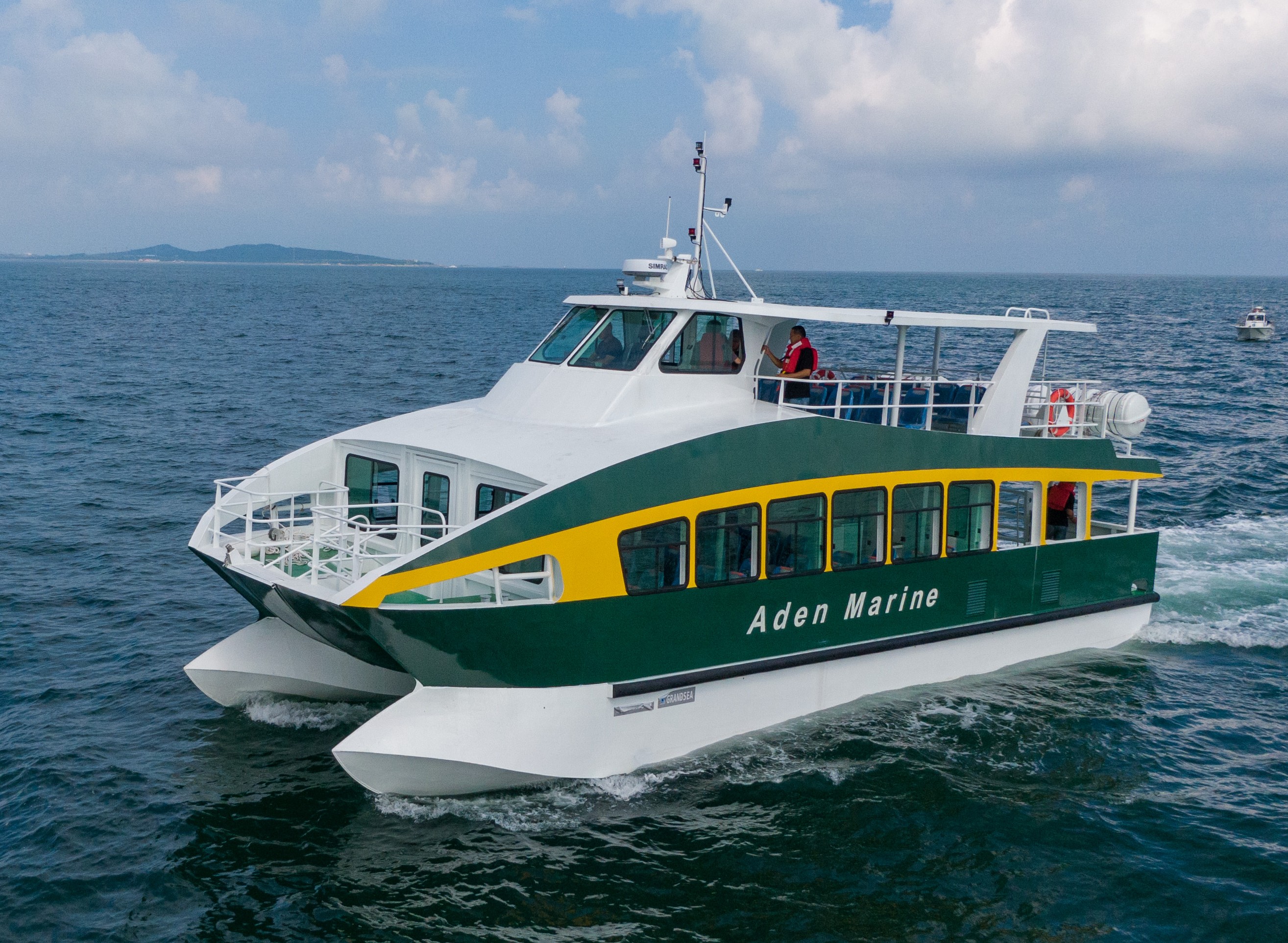 Grandsea 15m catamaran en aluminium 78 passagers ferry à vendre