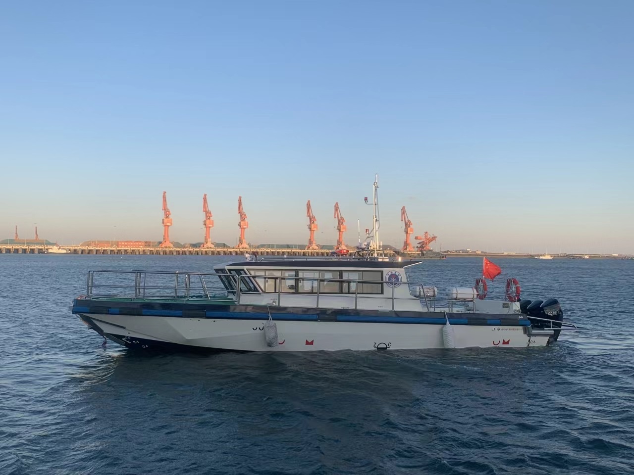 Grandsea 13.3m FRP Fast Speed Military Coast Guard Police Patrol Boat à vendre