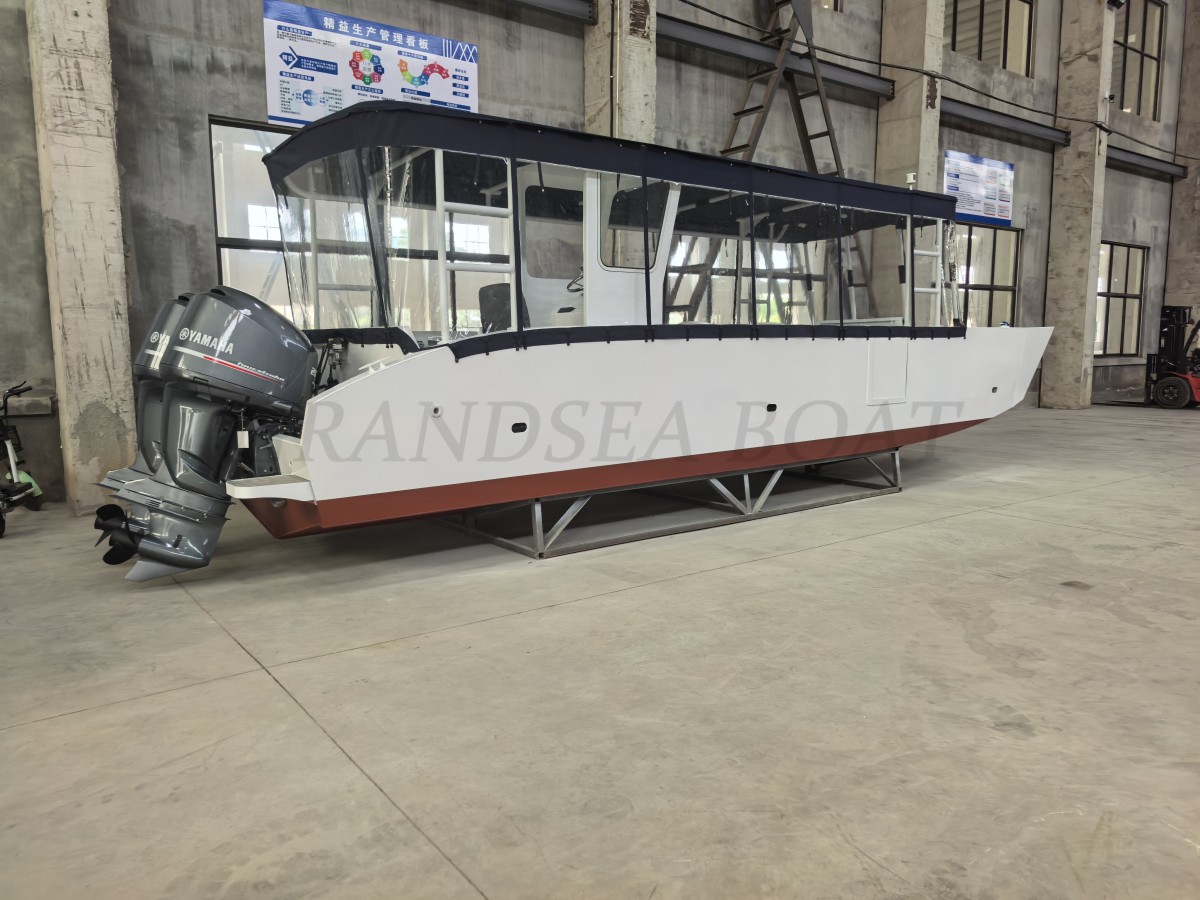 قارب تندر Grandsea 31ft من الألومنيوم لـ 12 شخصًا، قارب ركاب للبيع