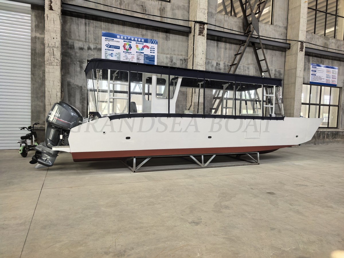 قارب تندر Grandsea 31ft من الألومنيوم لـ 12 شخصًا، قارب ركاب للبيع