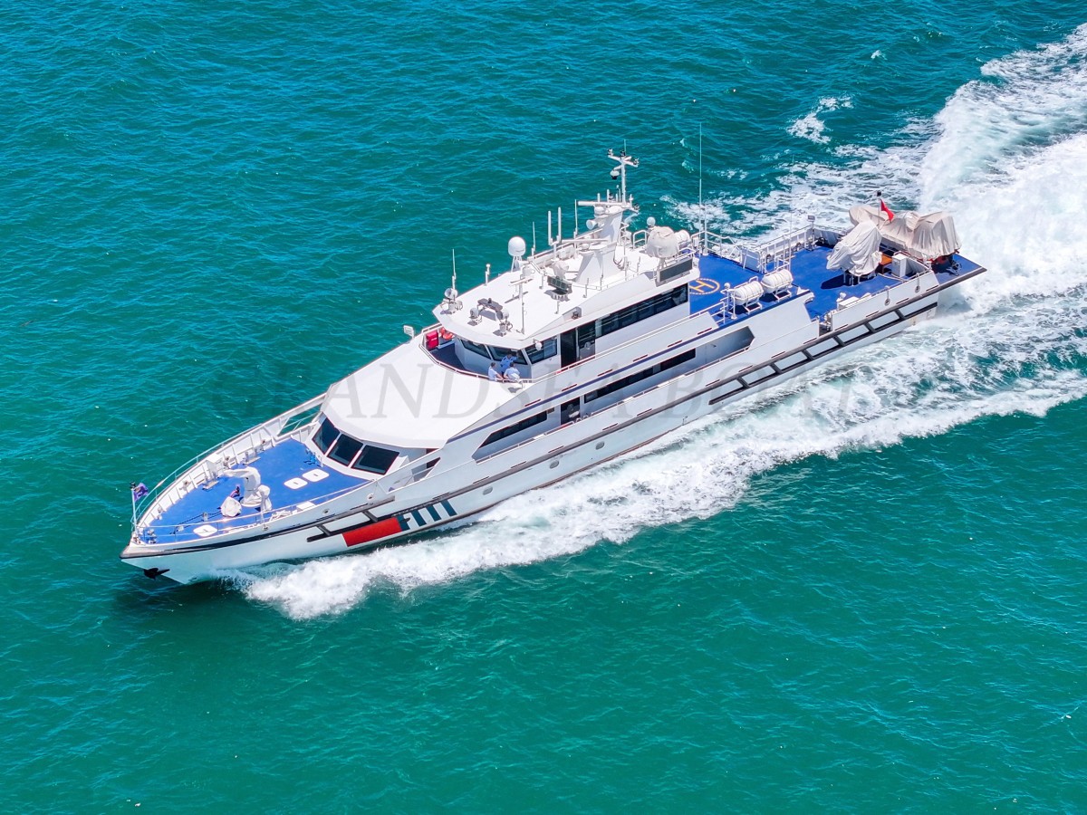 قارب شرطة من الألومنيوم بطول 27m من Grandsea وقارب خفر السواحل للبيع