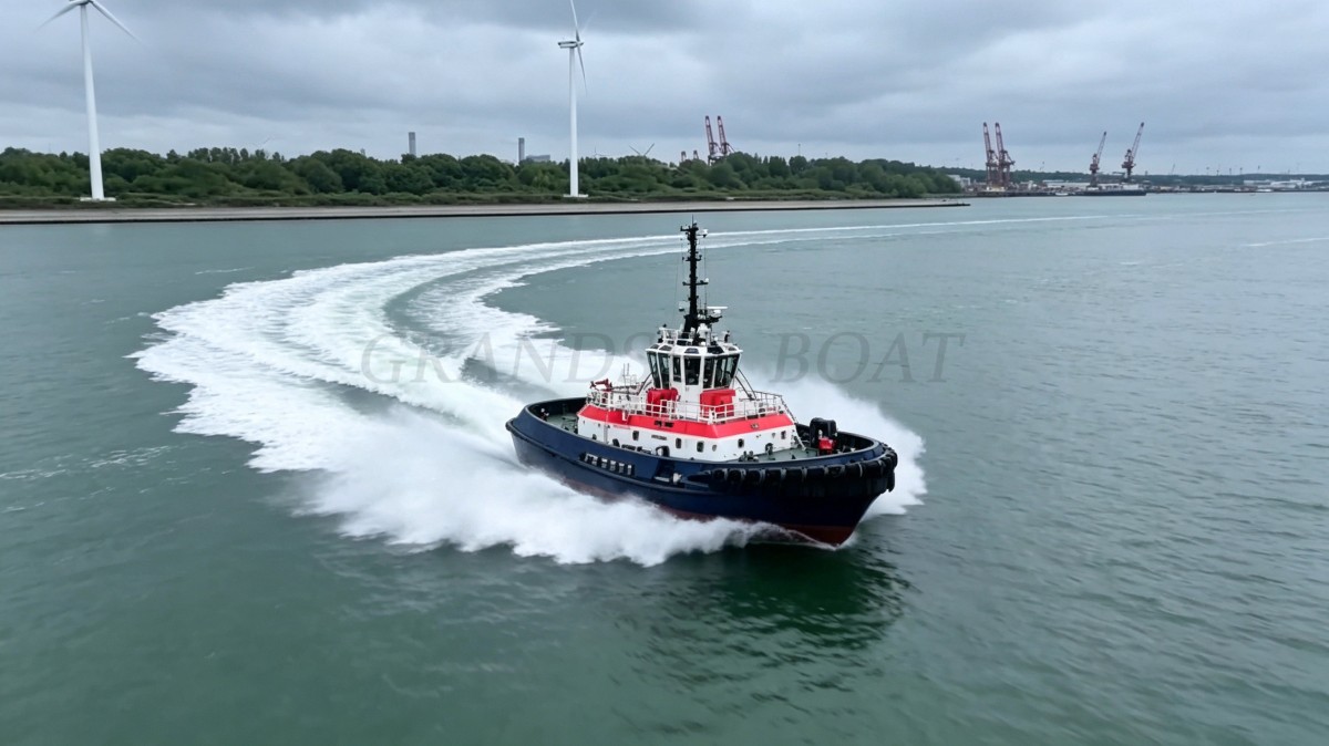 جراندسي 28m 3200hp 42t قاطرة ASD بقوة سحب ثابتة للبيع