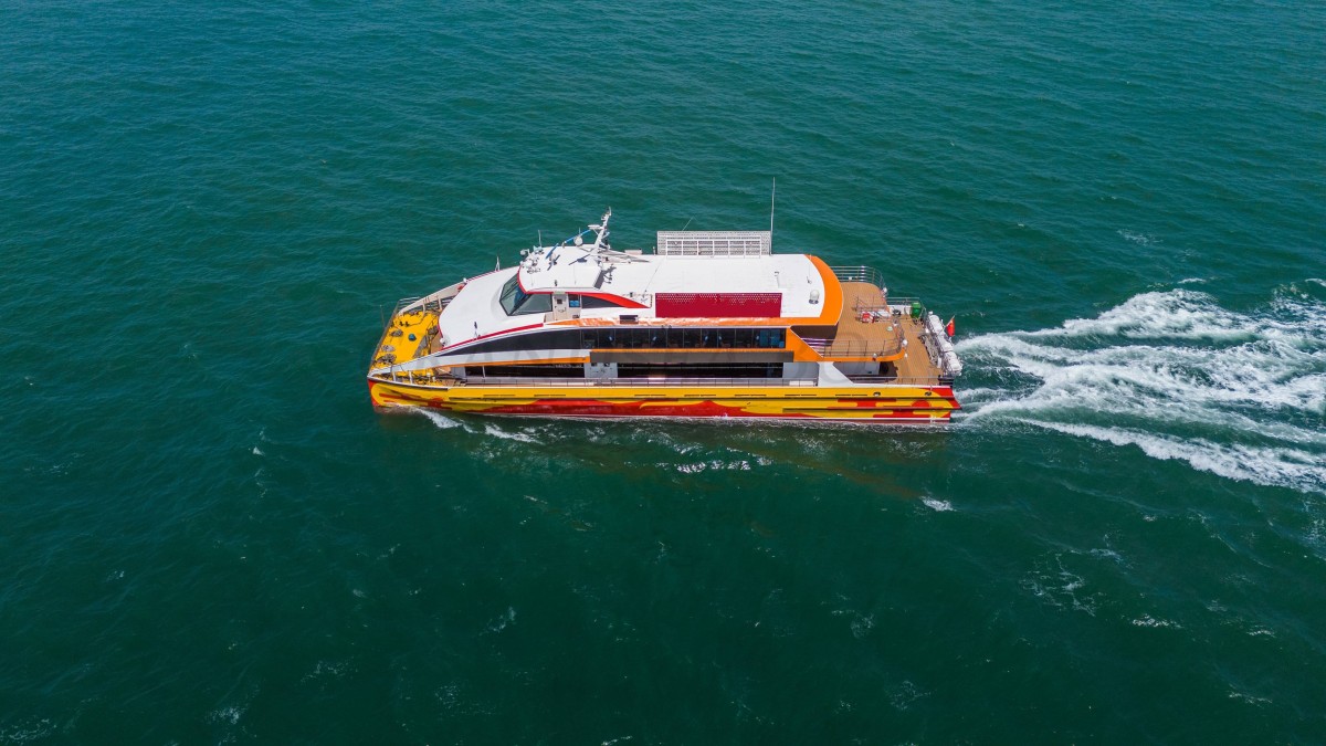 Grandsea قوارب ركاب تجارية من نوع قطمران من الألومنيوم بطول 117ft، عبّارة ركاب للبيع