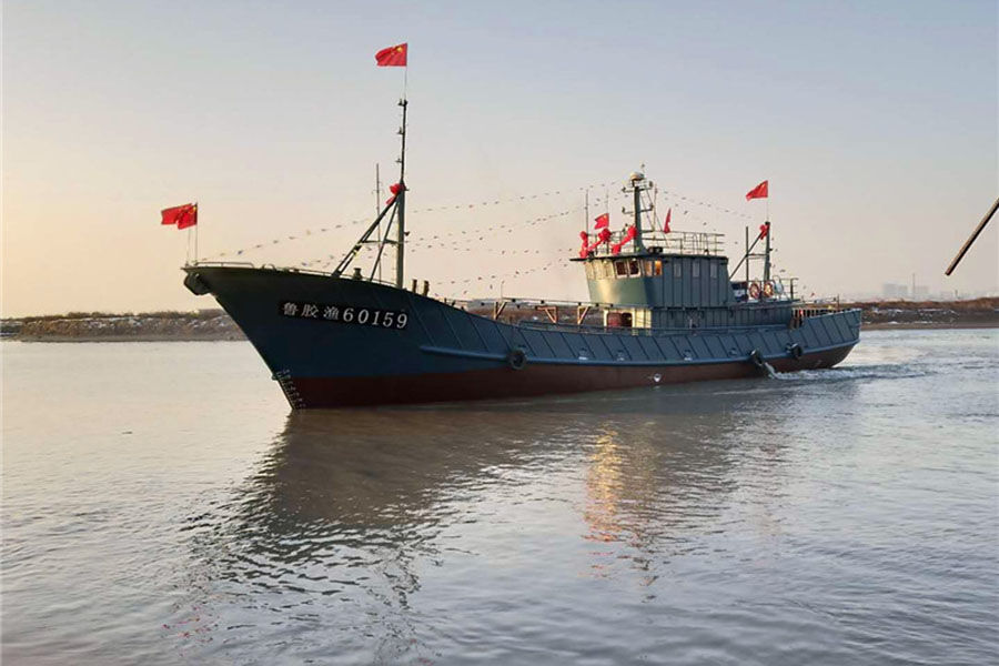 Grandsea 48m Commercial Gillnet Fishing Boat with Freezing System for sale