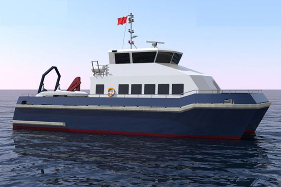 Grandsea 22m Aluminium / Fiberglass Catamaran Survey and Research Boat للبيع