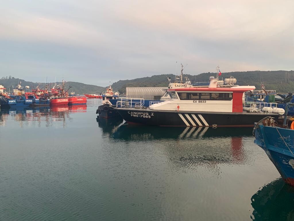 Ferry de pasajeros de 17 m en Chile