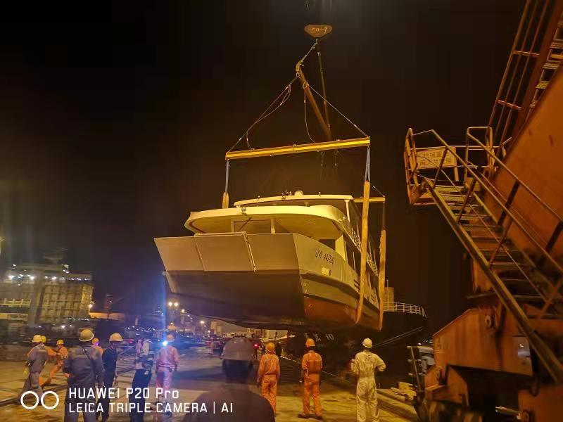 22m Catamaran Passenger Ferry Boat Shipped to Papua New Guinea.