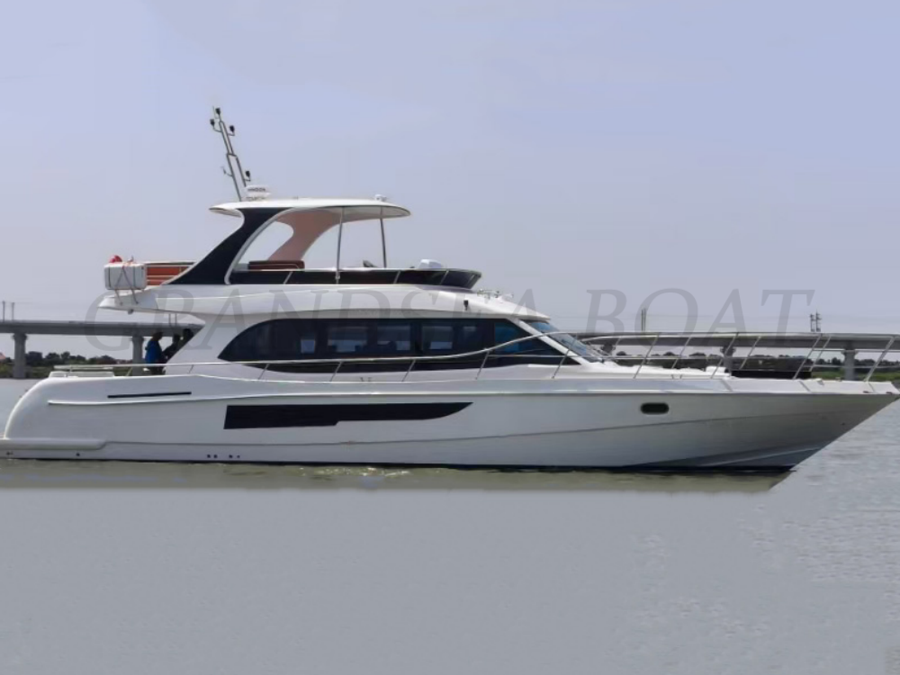 Grandsea 20m FRP placer de lujo cabina crucero yate de motor para la venta