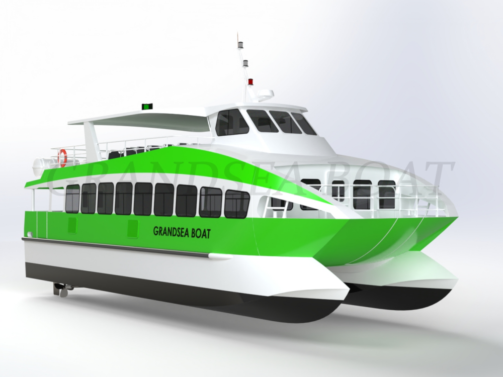 Ferri catamarán de aluminio para pasajeros Grandsea de 19 m y 169 plazas en venta
