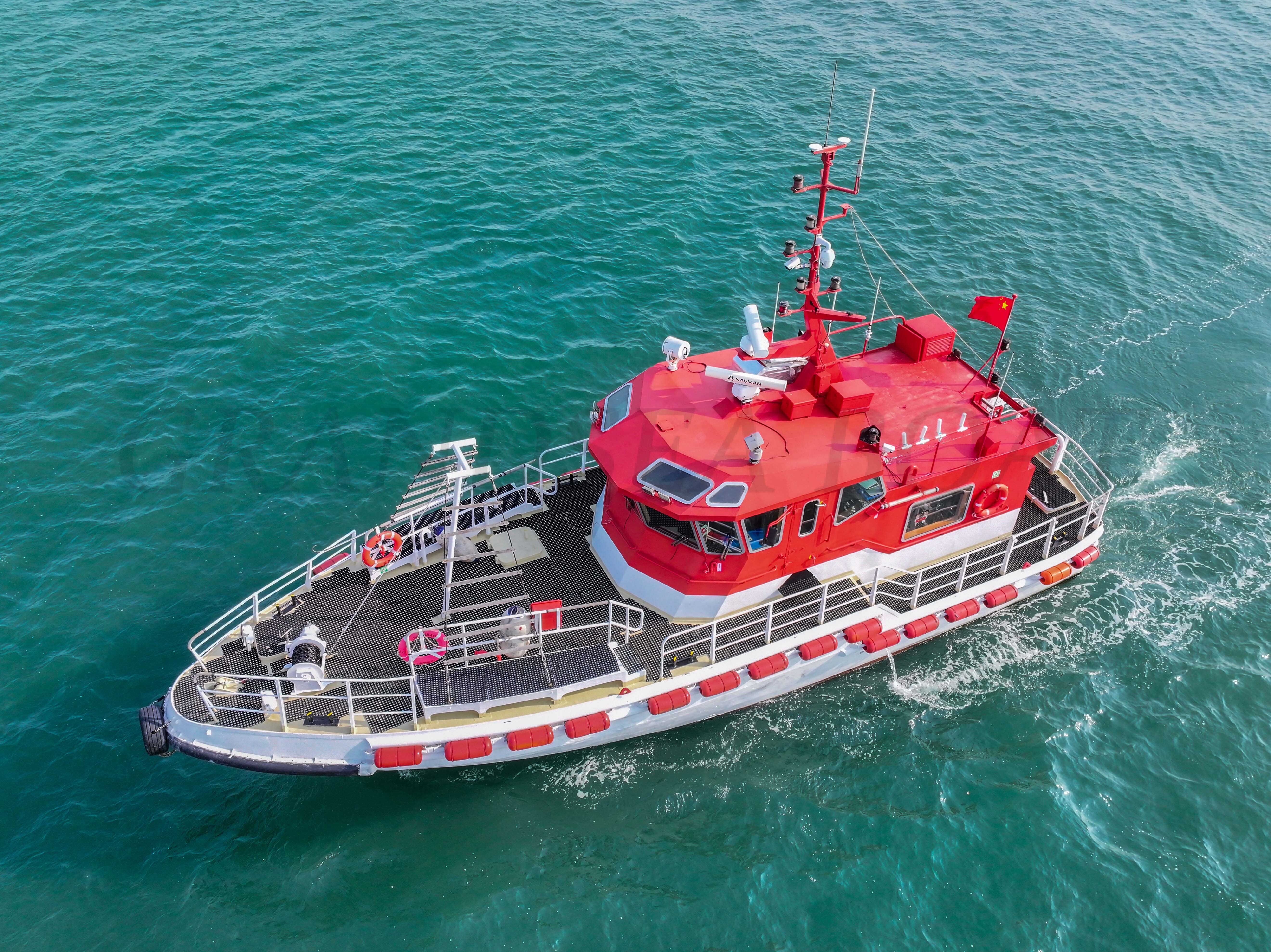 Grandsea 21m Lanchas Piloto en Mares Revueltos