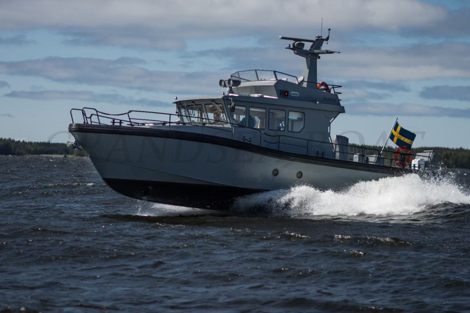 Grandsea Patrullera de 18.5m Propulsión a chorro de alta velocidad 56 knots en venta