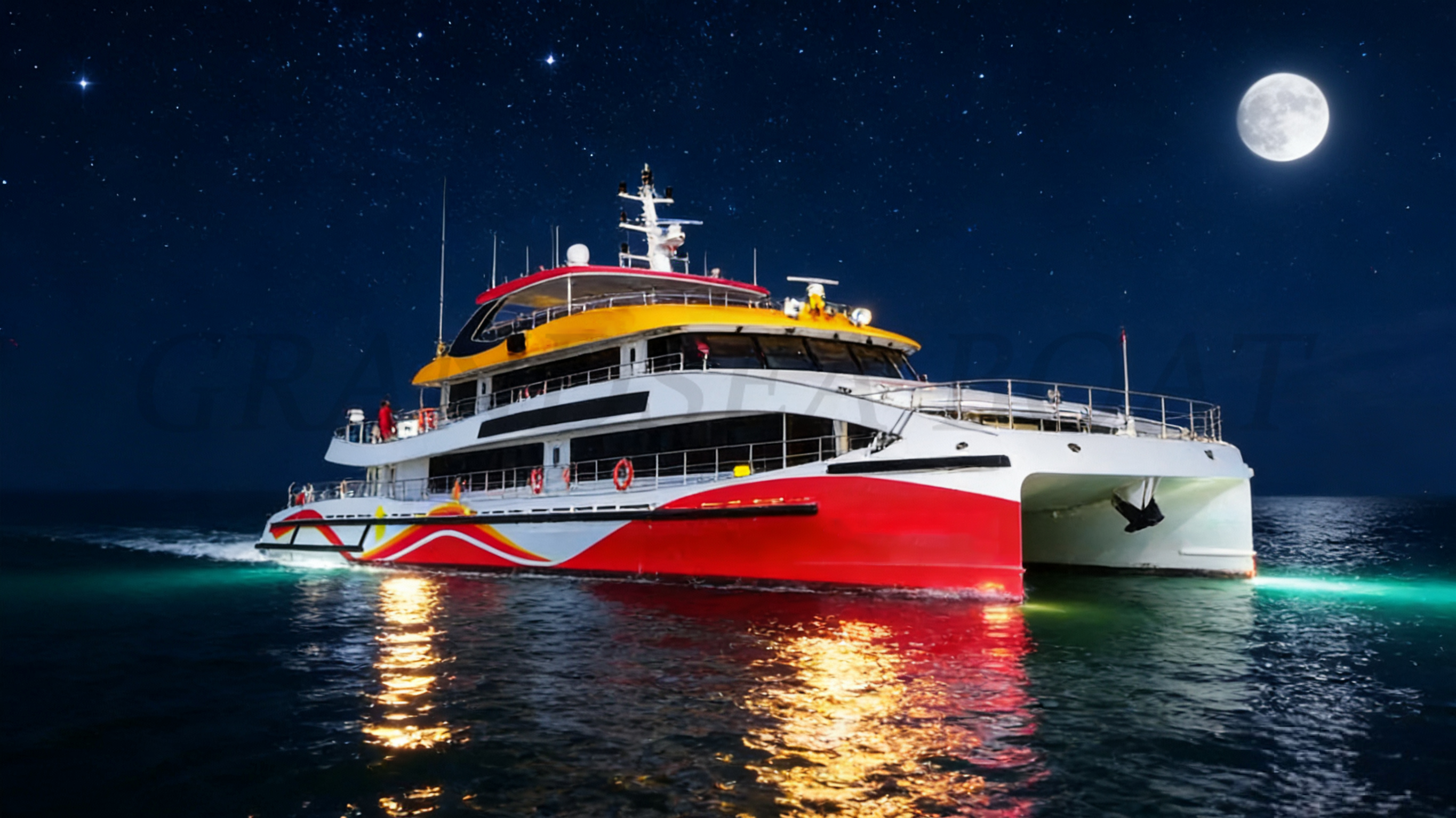 Grandsea 380 Ferry catamarán para pasajeros 36m/118ft en venta