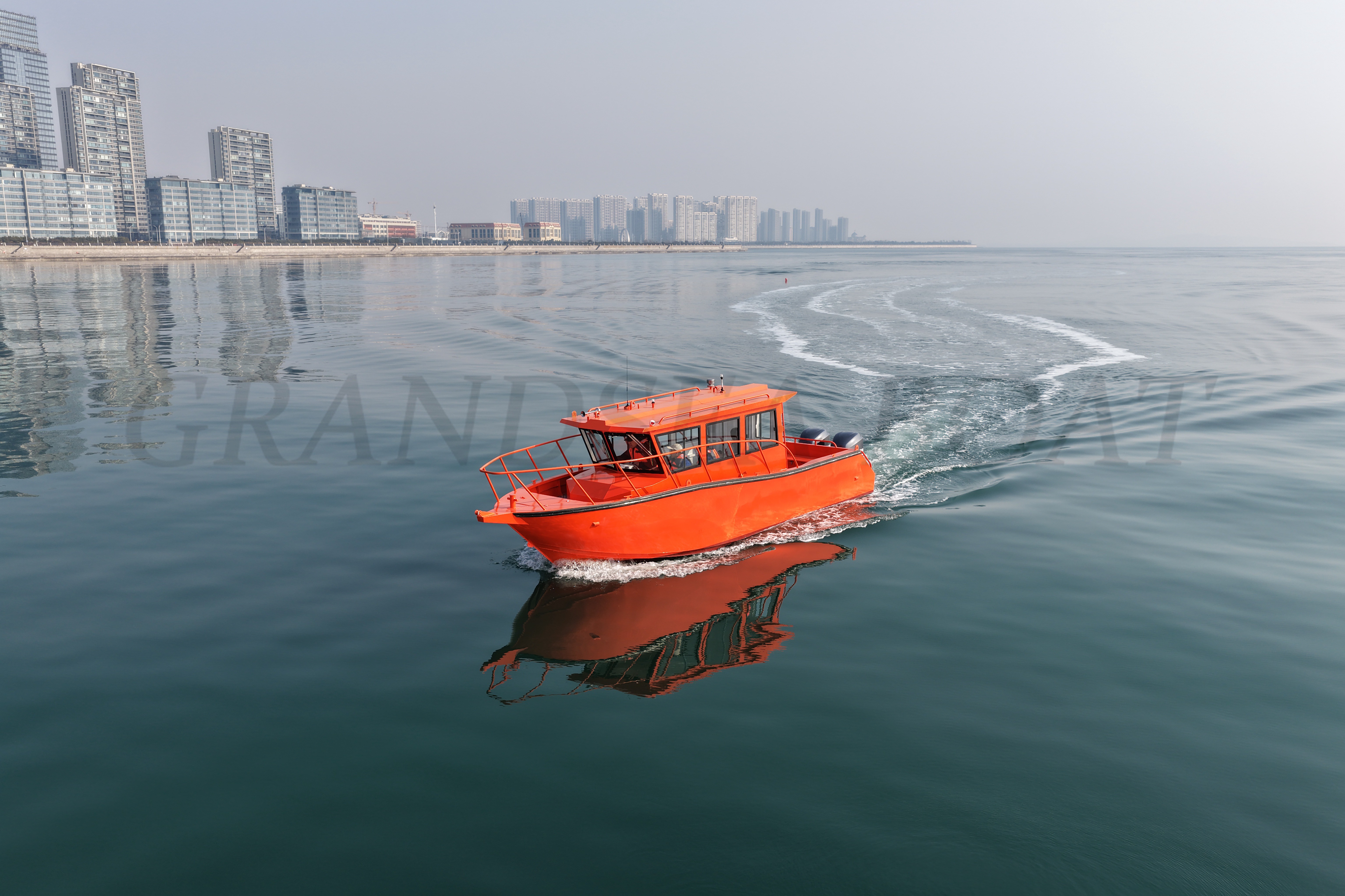 Lancha policial militar de patrulla de alta velocidad Grandsea de 9.6m en venta
