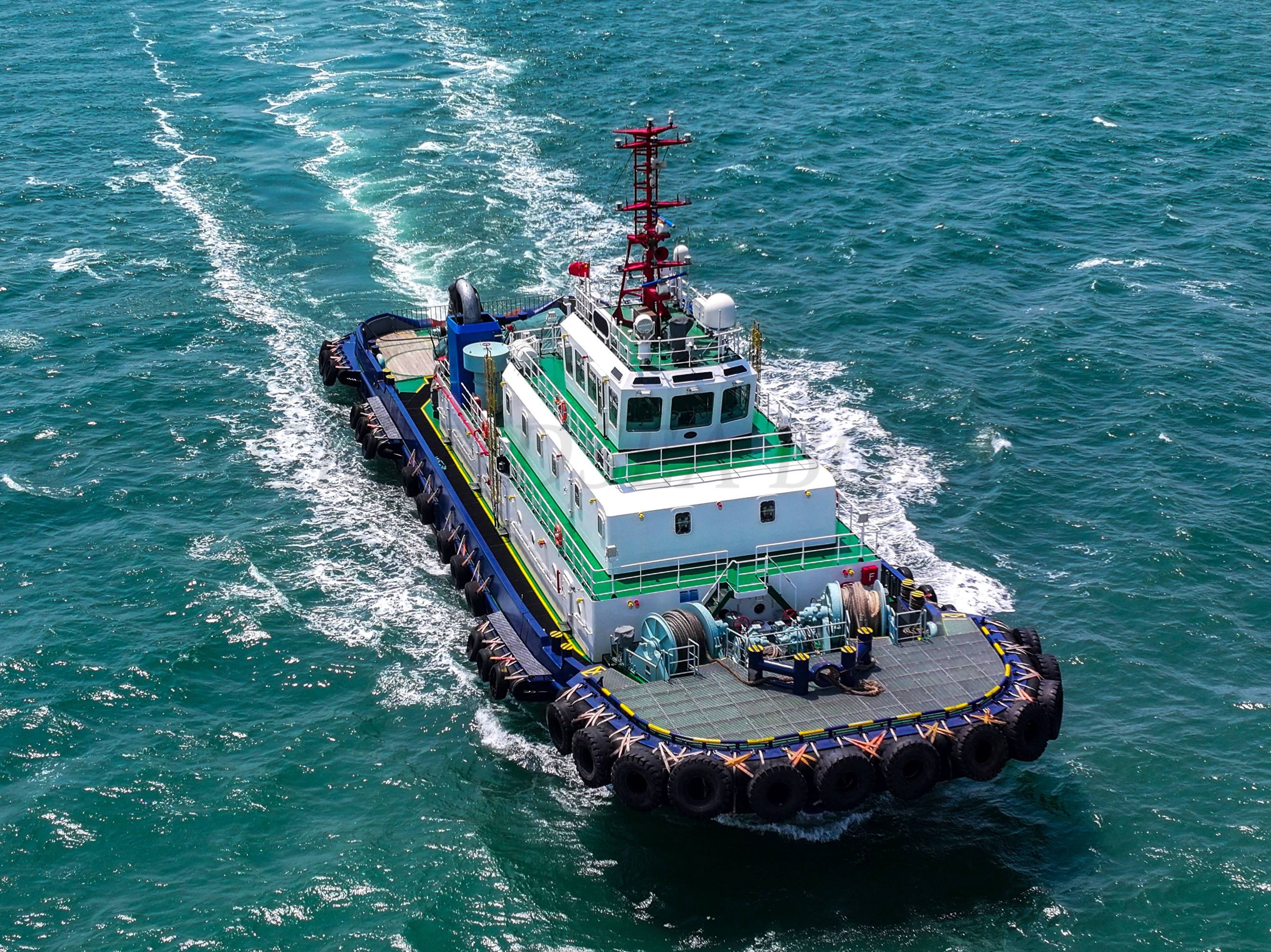 Remolcador de trabajo Grandsea de 39m, astillero de buques, con capacidad de tiro a punto fijo de 87T, a la venta