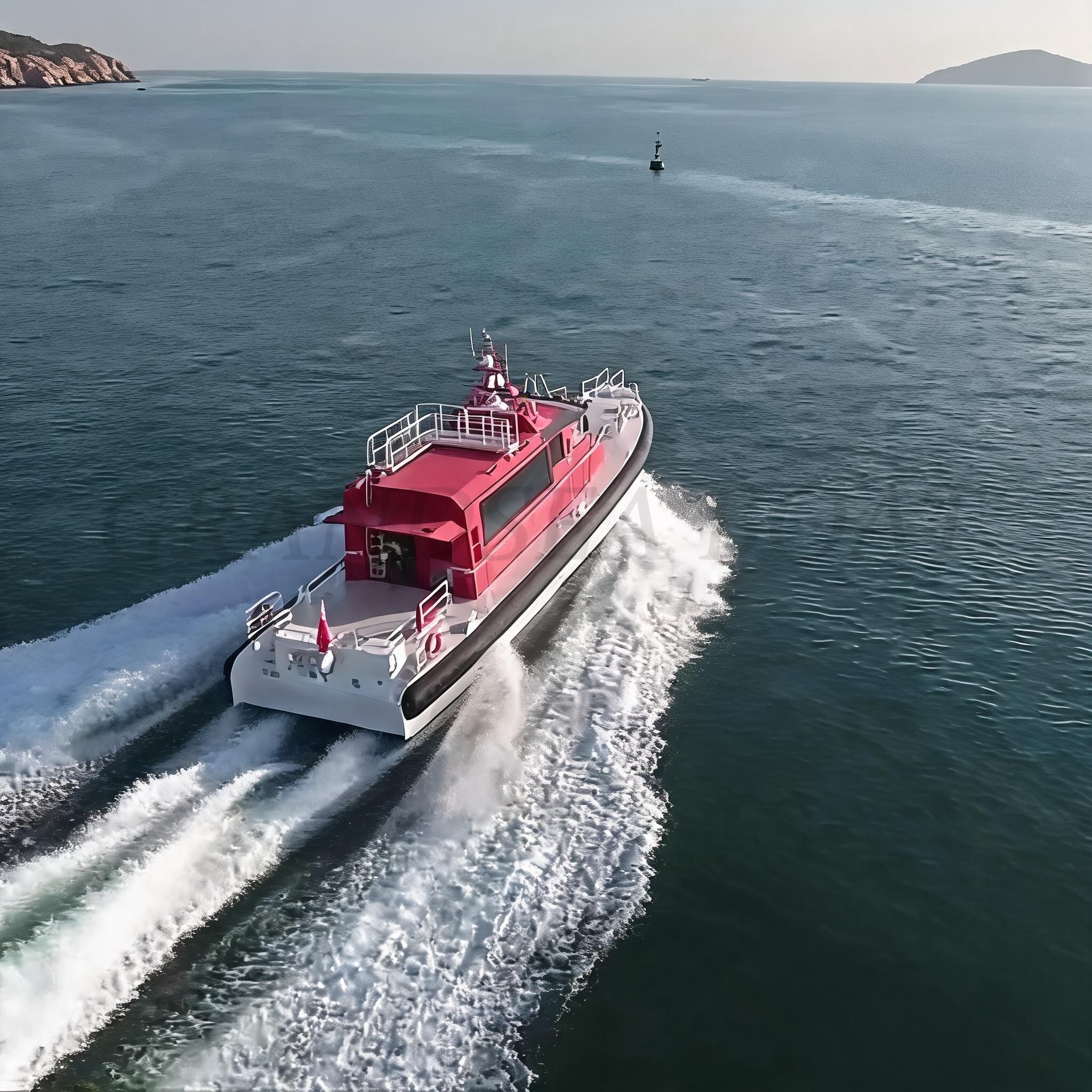 Barco piloto de 23 m de material FRP construido por Grandsea Shipyard en China, a la venta