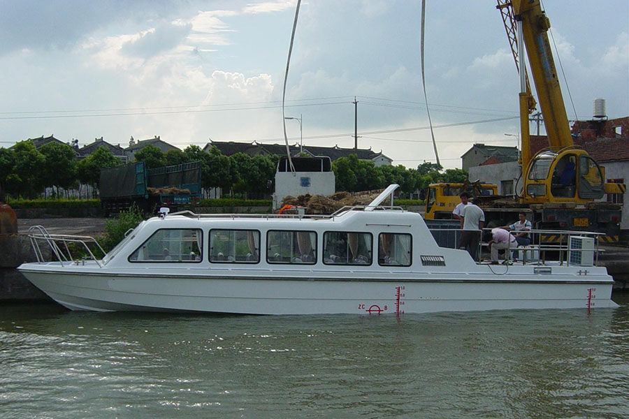 13.6m 26 Personas Ferry de Pasajeros y Bote de Tripulación de Fibra de Vidrio en venta