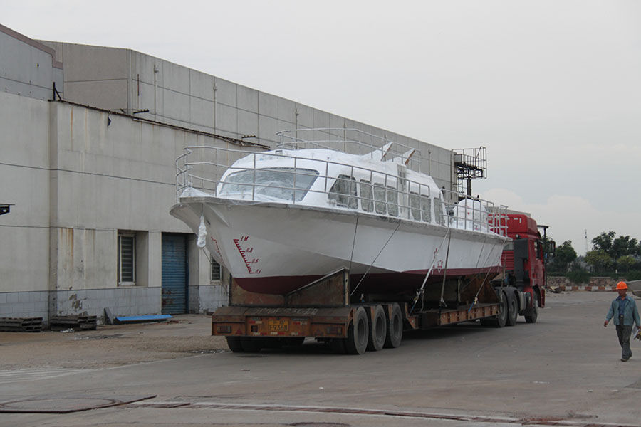 18m 60 personas casco de aluminio pasajeros tripulación barcos para la venta