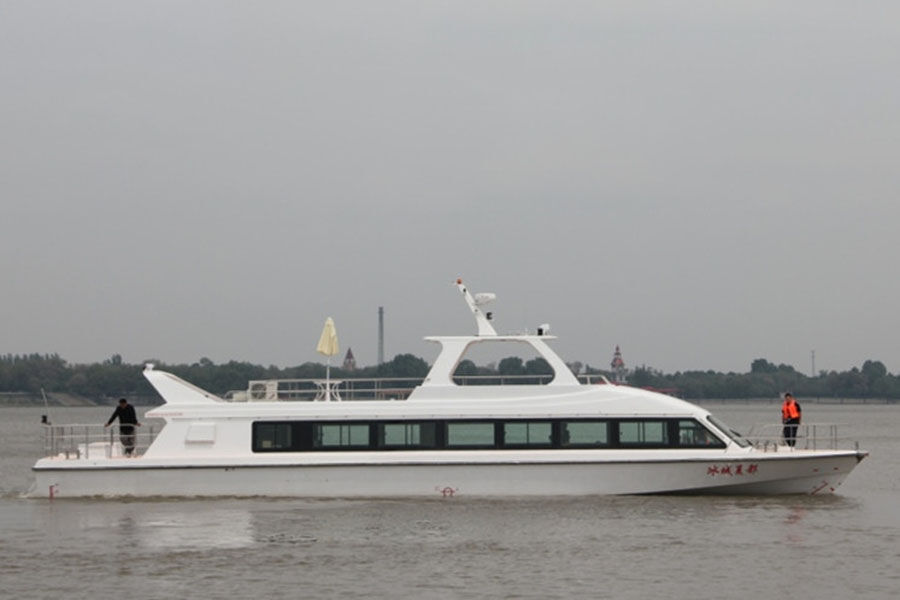 Ferry de pasajeros de fibra de vidrio 100 Perons a la venta
