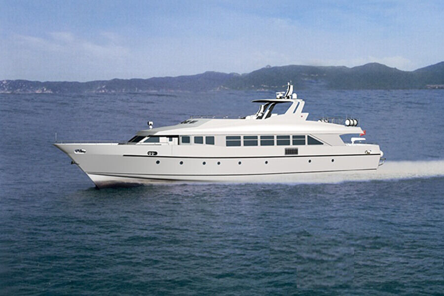 Grandsea 32m 200perons Aluminum Passenger Liner Ferry Ship for Sale