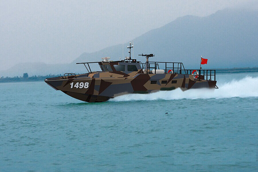 Barco de combate de intercepción y asalto de alta velocidad de aluminio de 15 m a la venta