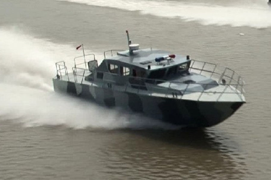 Grandsea Boat 18m/59ft 60knots Interceptación de alta velocidad y lancha patrullera de asalto a la venta