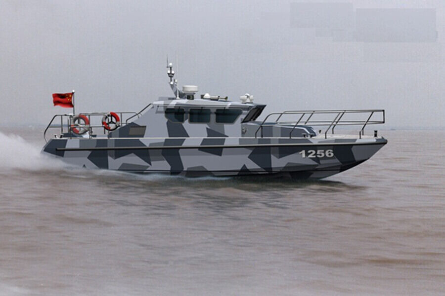 Grandsea Boat 13m/43ft Aluminio Lancha patrullera policial de alta velocidad a la venta