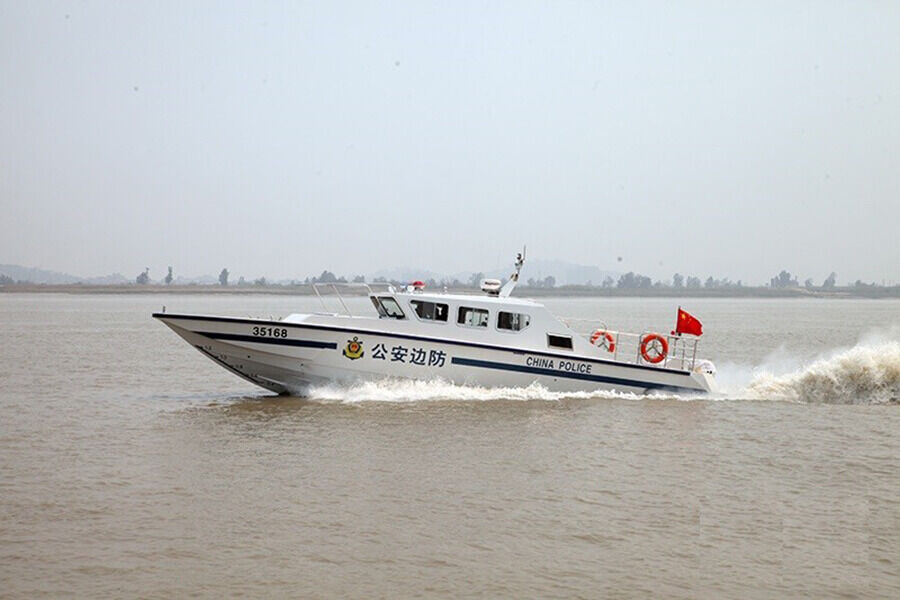 Grandsea 15m FRP Offshore Coast Guard Military Patrol Boat Fast River Police Boat en venta