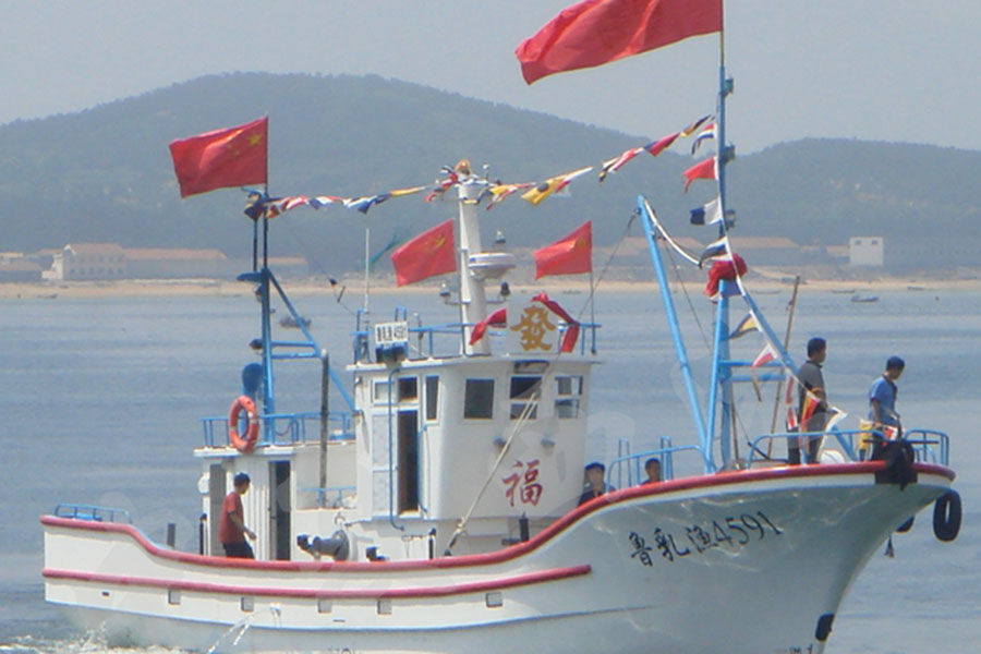 Barco de pesca de arrastre comercial en alta mar de fibra de vidrio Grandsea de 17,3 m a la venta