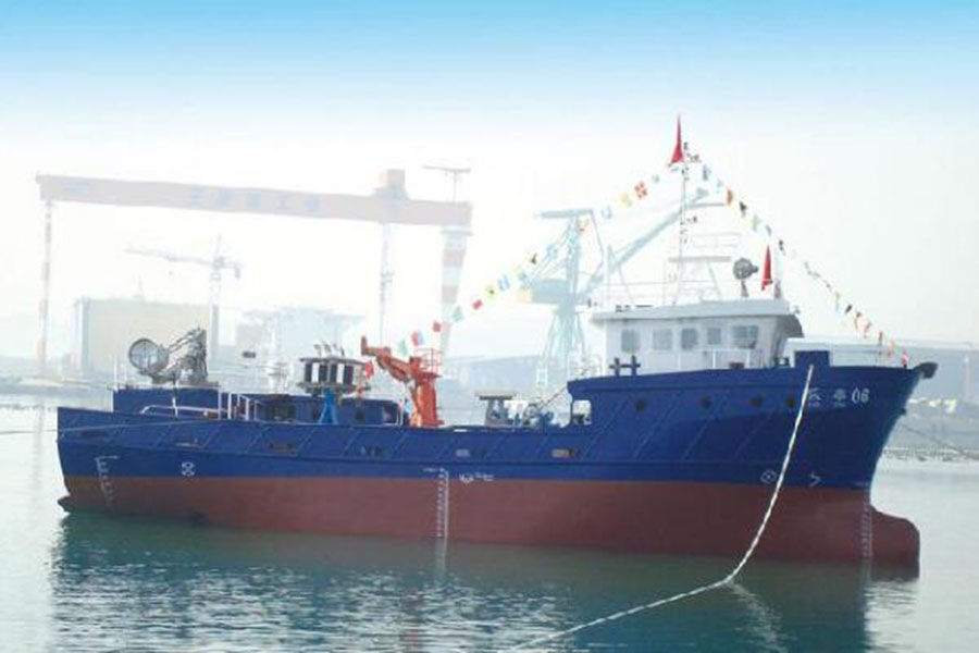 Barco de pesca de cerco de popa de acero de 88 pies/27 m a la venta