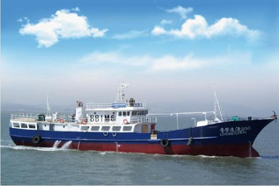 Barco de pesca comercial de atún oceánico de acero de 140 pies/42 m a la venta