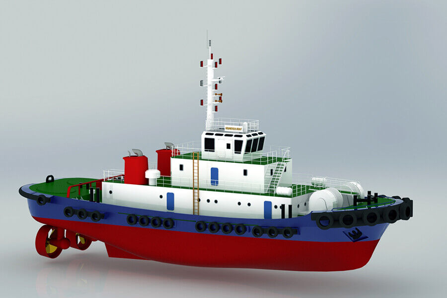 Grandsea Longitud 40m Ocean Going 4000hp ASD Remolcador en venta