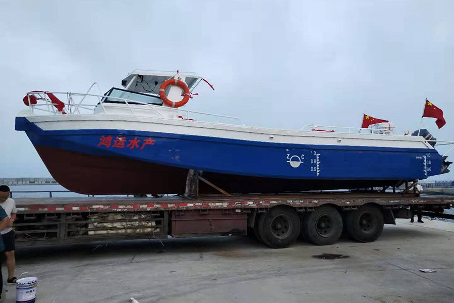 11m/36ft Aluminum Aquaculture Supply Use China Work Boat for Sale