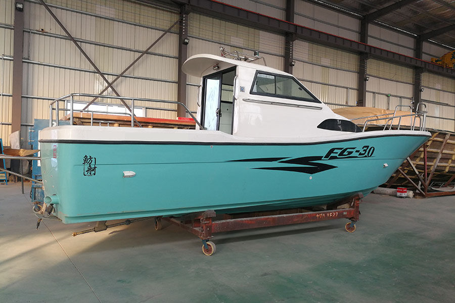 Speed Cabin Barcos de pesca de fibra de vidrio a la venta