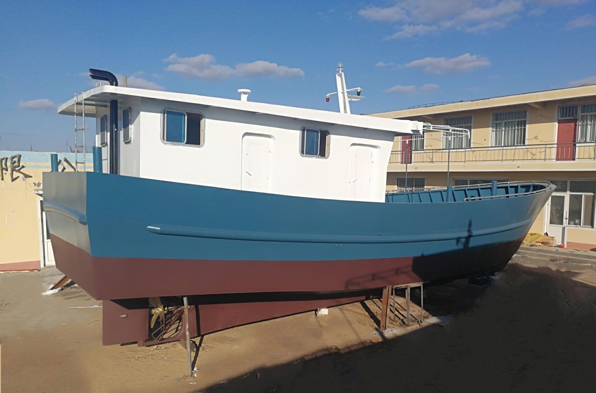 Barco de pesca de arrastre comercial de acero Grandsea de 16,5 m